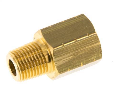R 1/8'' x 1/8'' NPT M/F Anillo reductor de latón 16 Bar - Hidráulico