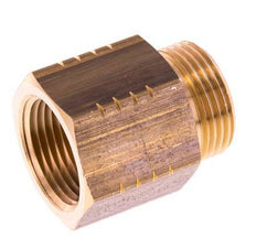 G 3/4'' x 3/4'' NPT M/F Anillo reductor de latón 16 Bar - Hidráulico