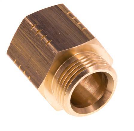 G 3/4'' x 3/4'' NPT M/F Anillo reductor de latón 16 Bar - Hidráulico