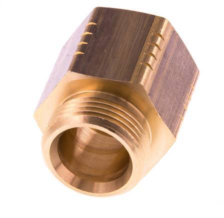 G 3/4'' x 3/4'' NPT M/F Anillo reductor de latón 16 Bar - Hidráulico