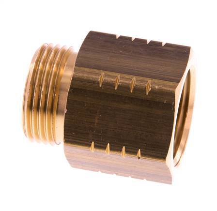 G 3/4'' x 3/4'' NPT M/F Anillo reductor de latón 16 Bar - Hidráulico
