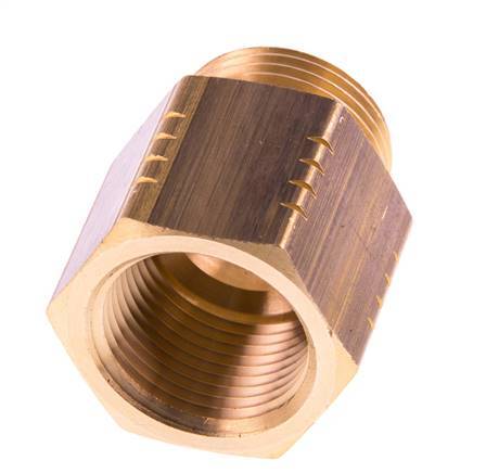 G 3/4'' x 3/4'' NPT M/F Anillo reductor de latón 16 Bar - Hidráulico