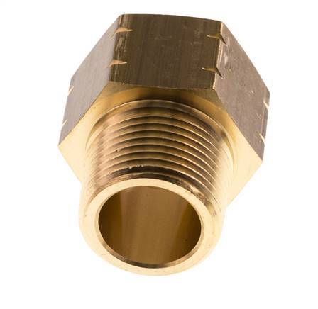 anillo reductor de latón 3/4'' NPT x G 3/4'' M/F 16 Bar - Hidráulico