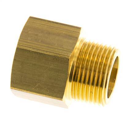 R 3/4'' x 3/4'' NPT M/F Anillo reductor de latón 16 Bar - Hidráulico