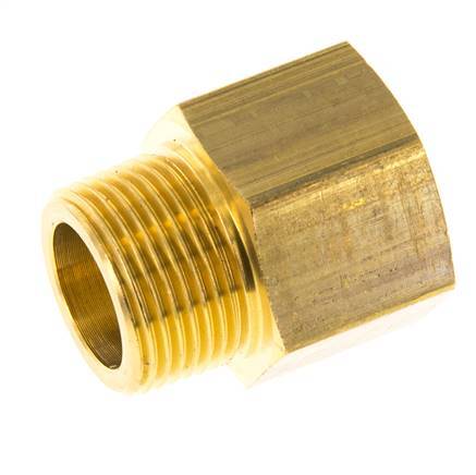 R 3/4'' x 3/4'' NPT M/F Anillo reductor de latón 16 Bar - Hidráulico