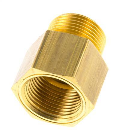 R 3/4'' x 3/4'' NPT M/F Anillo reductor de latón 16 Bar - Hidráulico