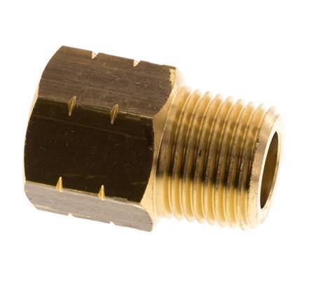 anillo reductor de latón 3/8'' NPT x G 3/8'' M/F 16 Bar - Hidráulico