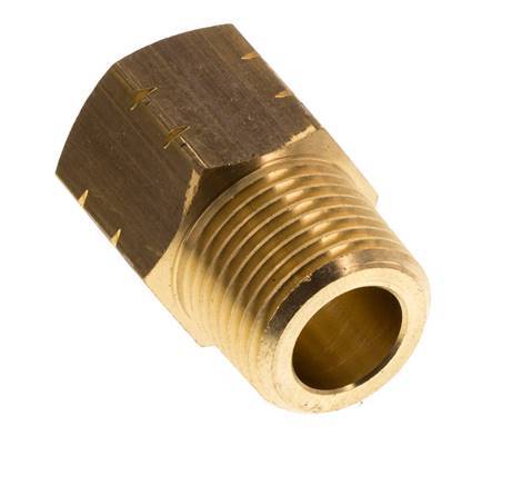 anillo reductor de latón 3/8'' NPT x G 3/8'' M/F 16 Bar - Hidráulico