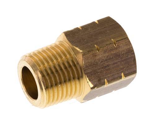 anillo reductor de latón 3/8'' NPT x G 3/8'' M/F 16 Bar - Hidráulico