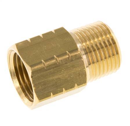 R 3/8'' x 3/8'' NPT M/F Anillo Reductor de Latón 16 Bar - Hidráulico