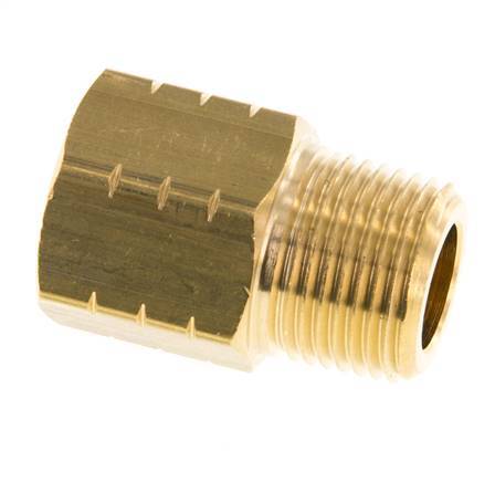 R 3/8'' x 3/8'' NPT M/F Anillo Reductor de Latón 16 Bar - Hidráulico