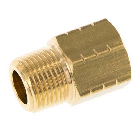 R 3/8'' x 3/8'' NPT M/F Anillo Reductor de Latón 16 Bar - Hidráulico