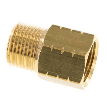 R 3/8'' x 3/8'' NPT M/F Anillo Reductor de Latón 16 Bar - Hidráulico