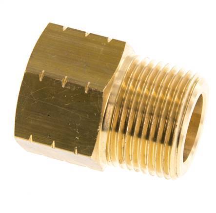 R 1'' x 1'' NPT M/F Anillo Reductor de Latón 16 Bar - Hidráulico