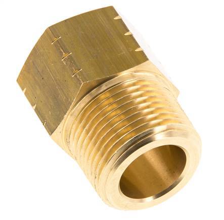 R 1'' x 1'' NPT M/F Anillo Reductor de Latón 16 Bar - Hidráulico