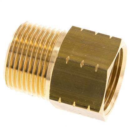 R 1'' x 1'' NPT M/F Anillo Reductor de Latón 16 Bar - Hidráulico