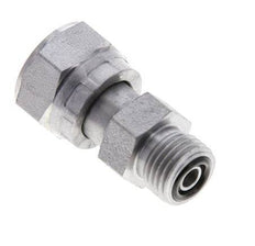 UN 11/16''-16 x UNF 9/16''-18 M/F Adaptador reductor de acero galvanizado ORFS 630 Bar - Hidráulico