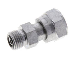 UN 11/16''-16 x UNF 9/16''-18 M/F Adaptador reductor de acero galvanizado ORFS 630 Bar - Hidráulico