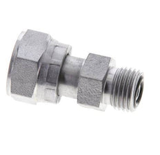 UN 11/16''-16 x UNF 9/16''-18 M/F Adaptador reductor de acero galvanizado ORFS 630 Bar - Hidráulico