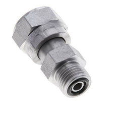 UN 11/16''-16 x UNF 9/16''-18 M/F Adaptador reductor de acero galvanizado ORFS 630 Bar - Hidráulico