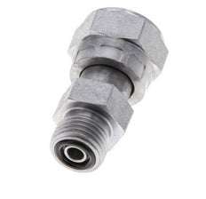 UN 11/16''-16 x UNF 9/16''-18 M/F Adaptador reductor de acero galvanizado ORFS 630 Bar - Hidráulico
