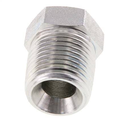 1/2'' NPT x 1/4'' NPT M/F Anillo reductor de acero galvanizado 210 Bar - Hidráulico