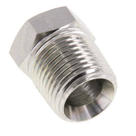 1/2'' NPT x 3/8'' NPT M/F Anillo reductor de acero galvanizado 210 Bar - Hidráulico