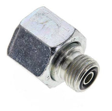 UN 13/16''-16 x UNF 9/16''-18 M/F Adaptador reductor de acero galvanizado ORFS 630 Bar - Hidráulico