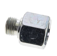 UN 13/16''-16 x UNF 9/16''-18 M/F Adaptador reductor de acero galvanizado ORFS 630 Bar - Hidráulico