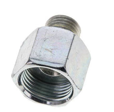 UN 13/16''-16 x UNF 9/16''-18 M/F Adaptador reductor de acero galvanizado ORFS 630 Bar - Hidráulico