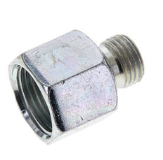 UN 13/16''-16 x UNF 9/16''-18 M/F Adaptador reductor de acero galvanizado ORFS 630 Bar - Hidráulico