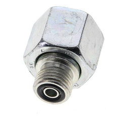 UN 13/16''-16 x UNF 9/16''-18 M/F Adaptador reductor de acero galvanizado ORFS 630 Bar - Hidráulico