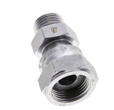 UN 13/16''-16 x UN 11/16''-16 M/F Adaptador reductor de acero galvanizado ORFS 630 Bar - Hidráulico