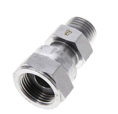 UN 13/16''-16 x UN 11/16''-16 M/F Adaptador reductor de acero galvanizado ORFS 630 Bar - Hidráulico