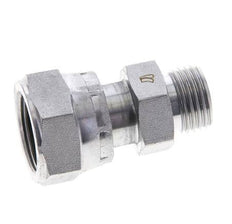 UN 13/16''-16 x UN 11/16''-16 M/F Adaptador reductor de acero galvanizado ORFS 630 Bar - Hidráulico