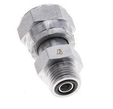 UN 13/16''-16 x UN 11/16''-16 M/F Adaptador reductor de acero galvanizado ORFS 630 Bar - Hidráulico