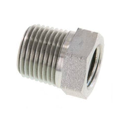 3/8'' NPT x 1/4'' NPT M/F Anillo reductor de acero galvanizado 210 barras - Hidráulico [2 piezas]
