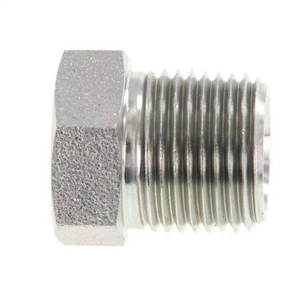 3/8'' NPT x 1/8'' NPT M/F Anillo reductor de acero galvanizado 210 Bar - Hidráulico
