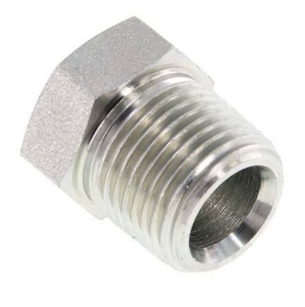 3/8'' NPT x 1/8'' NPT M/F Anillo reductor de acero galvanizado 210 Bar - Hidráulico