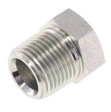 3/8'' NPT x 1/8'' NPT M/F Anillo reductor de acero galvanizado 210 Bar - Hidráulico