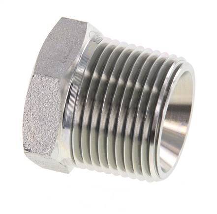 1'' NPT x 1/2'' NPT M/F Anillo reductor de acero galvanizado 140 Bar - Hidráulico