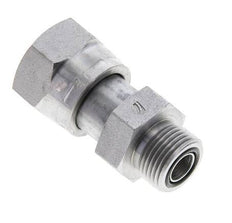 Adaptador reductor de acero galvanizado UNS 1''-14 x UN 13/16''-16 M/F ORFS 400 Bar - Hidráulico