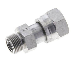 Adaptador reductor de acero galvanizado UNS 1''-14 x UN 13/16''-16 M/F ORFS 400 Bar - Hidráulico