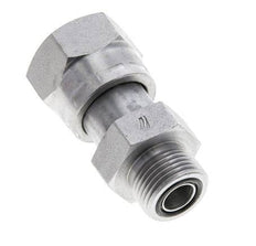 Adaptador reductor de acero galvanizado UNS 1''-14 x UN 13/16''-16 M/F ORFS 400 Bar - Hidráulico
