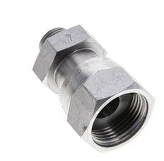 UN 1-3/16''-12 x UN 11/16''-16 M/F Adaptador reductor de acero galvanizado ORFS 400 Bar - Hidráulico