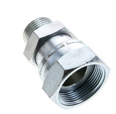 UN 1-11/16''-12 x UN 1-3/16''-12 F/M Adaptador Reductor de Acero Cincado ORFS 250 Bar - Hidráulico