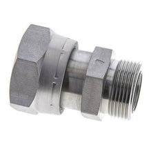 UN 1-11/16''-12 x UN 1-7/16''-12 F/M Adaptador Reductor de Acero Cincado ORFS 250 Bar - Hidráulico
