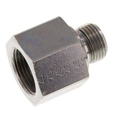 G 1/2'' x G 3/4'' M/F Adaptador Reductor de Acero Cincado 400 Bar - Hidráulico