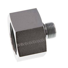 G 1/2'' x G 1 1/4'' M/F Adaptador Reductor de Acero Cincado 400 Bar - Hidráulico