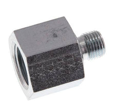 G 1/4'' x G 1/2'' M/F Adaptador reductor de acero galvanizado 630 barra - hidráulica [2 piezas]